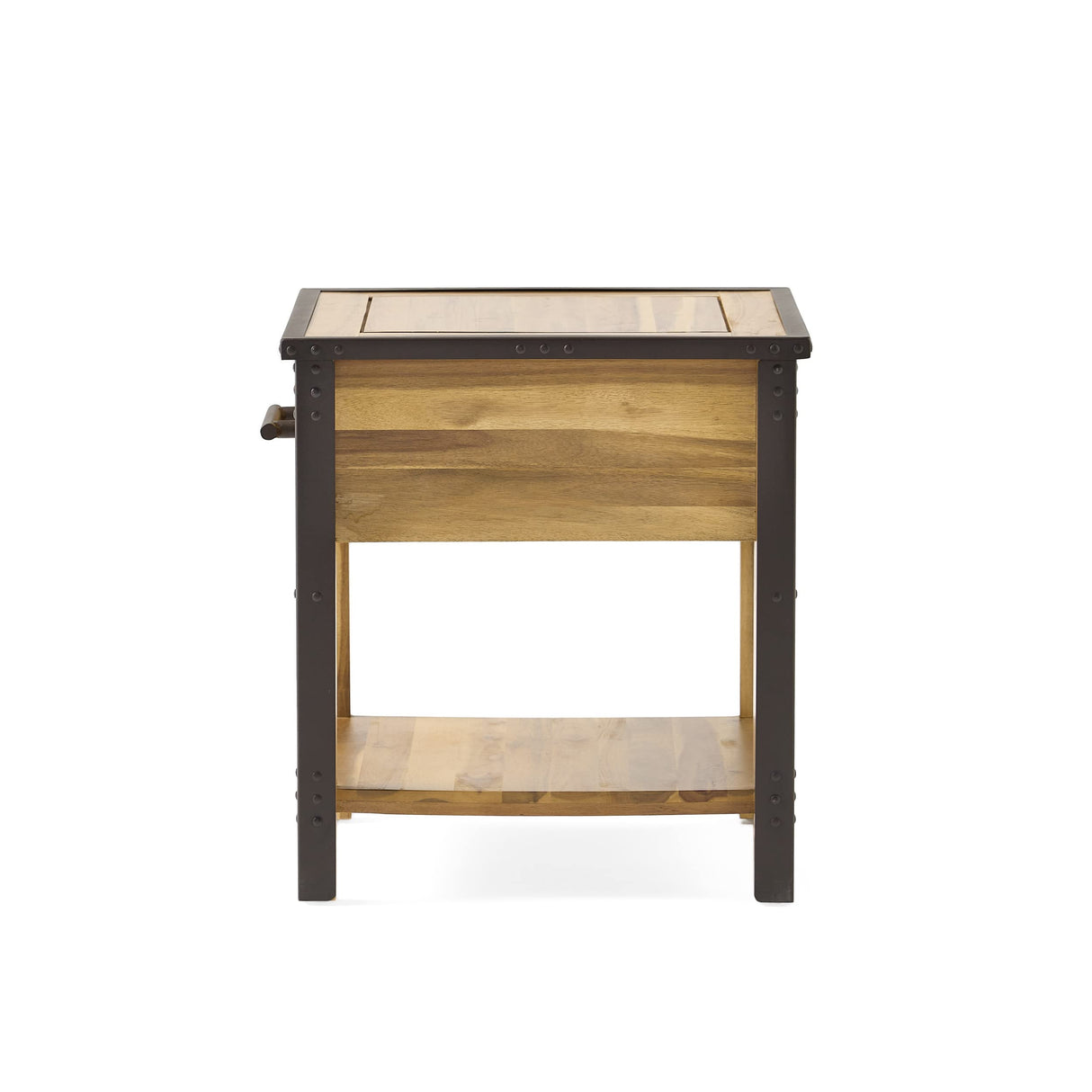 Christopher Knight Home Luna Acacia Wood One Drawer End Table, Natural Stain Christopher Knight Home