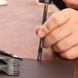 Ldirect Leather Punch 6mm Stainless Steel DIY Leather Hole Tool Kit (4, 2, 4, 6 Prong) Ldirect