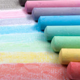 feela Sidewalk Chalk, 162 Pack 18 Colors Sidewalk Chalk Set For Kids Jumbo Chalk Bulk, Great for Kids Family, Paint on Sidewalk Wall School Driveway Blackboard Street Playground feela