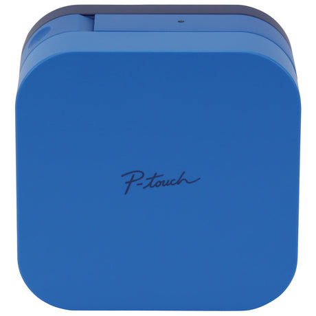 Brother P-Touch Cube Smartphone Label Maker, Bluetooth Wireless Technology, Multiple Templates Available, Apple & Android Compatible - Blue, 2.5 x 4.6 x 4.6 inches Brother