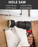 AVID POWER Drill Bit Set, Titanium Twist Brad Point Drill Bits for Drill/Driver, Drill and Screwdriver Bits Combo Kit with Case for Metal, Wood, Concrete and Masonry, 100 Pieces AVID POWER