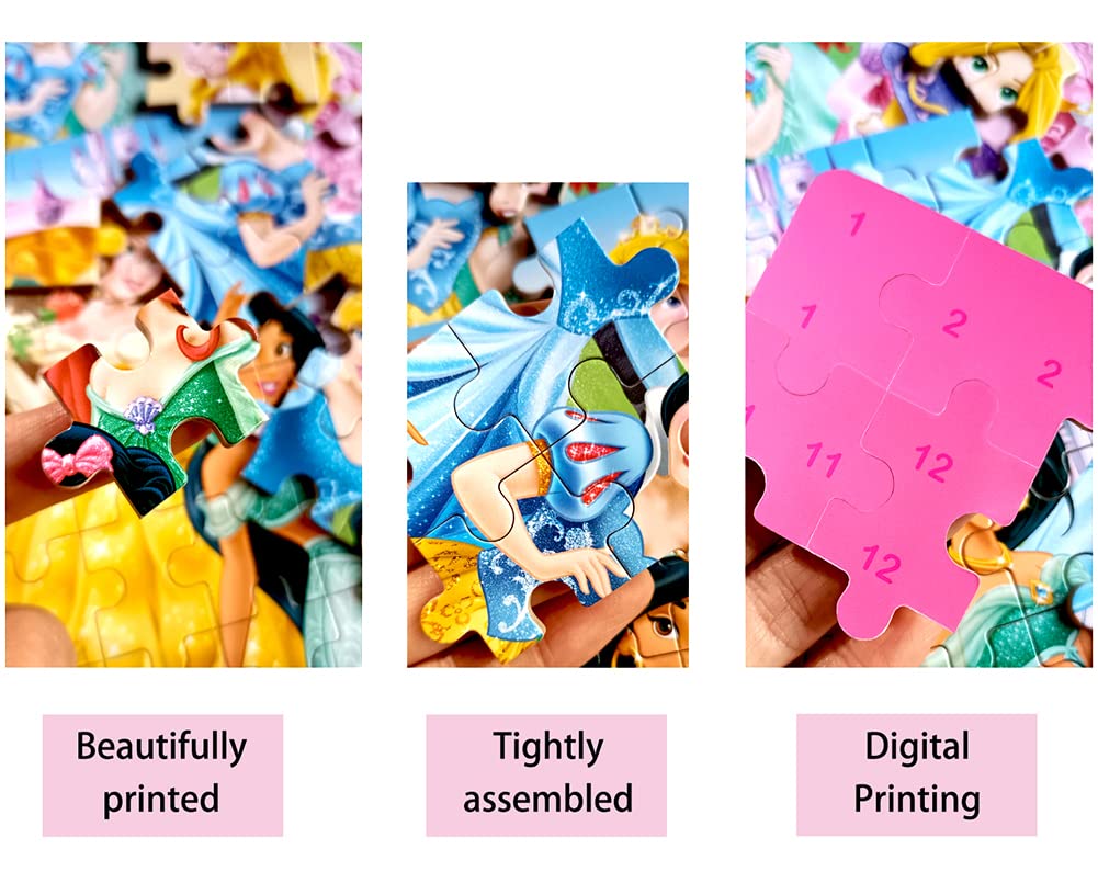 Puzzles for Kids 60 Piece Jigsaw Puzzles for Kids Ages 4-6 Wood Puzzles in a Metal Box Dinosaur Puzzles for Kids Ages 8-10 Great Gifts for Girls and Boys (SI-YGTA-BM2F) (SI-YGTA-BM2F) Generic