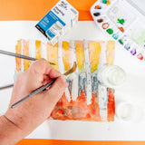 Mont Marte Masking Fluid Premium 120ml (4.06 US fl.oz), Masking Fluid for Watercolor Painting, Keeps Areas Free of Color And Edges Crisp, Resists Watercolor, Ink and Pouring Paint Mont Marte