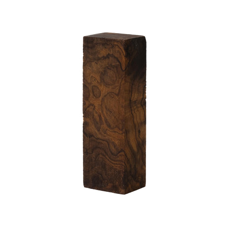 IECAP LLC Pack of 1 Hardwood Ironwood Blanks (Premium Burl Ball Pattern) – Exotic Wood Woodchucks Lumber – DIY Crafts – Size 5.13 x 1.75 x 1.25 inches IECAP LLC