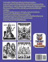 Heavy Metal and 80's Rock Coloring Book: Remember the Nostalgia of the 80's and Heavy Metal Rock (Season and Holiday Coloring and Activity Book Collection) WoodArtSupply