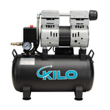 RENDGO 16x24 Large Format Pneumatic Sliding Dual-Platen Heat Press Machine with Infrared Positioning and Built-in Air Compressor,110V RENDGO