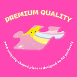 Unicorn Floor Puzzle for Kids Ages 3-5 Years Old: 70 Pieces Large Jigsaw Puzzles for Toddlers 4-8 Learning Educational Development Toys Game Girls Christmas Birthday Easter Gift FunPaxido