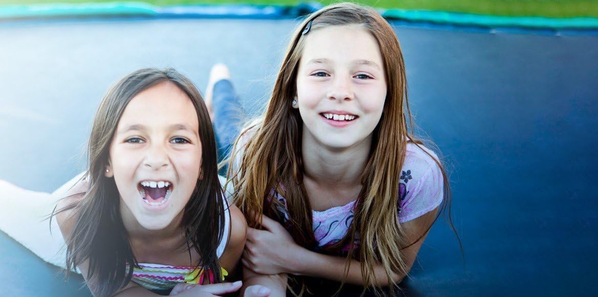 Trampoline Pro Trampoline Replacement Pad for 14 ft Frames Easy Install Water Resistant Trampoline Accessories Spring Cover UV and Cold Crack Resistant Trampoline Replacement Safety Pad (Blue 14 FT) Trampoline Pro