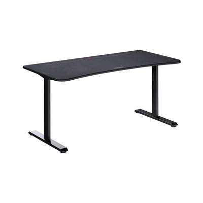 RESPAWN 1063 Gaming Desk - 63in Computer Desk With Mouse Pad, PC Workstation With Cable Management, Home Office Gaming Table - Black