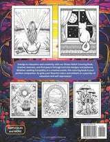 Stress Relief Adult Coloring Book for Calmness and Creativity: Find Serenity with Relaxing Patterns, Animals, Mushrooms, Landscapes, and More… WoodArtSupply