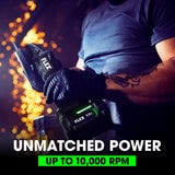 FLEX 24V Brushless Cordless 5-Inch 10,000 RPM Variable Speed Paddle Switch Angle Grinder Kit with 5.0Ah Lithium Battery and 160W Fast Charger - FX3171A-1C FLEX