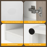 Tangkula White Lift Top Coffee Table, Wood Lift Tabletop Living Room Center Table w/Hidden Storage Compartment, Side Open Shelves & Single Door Cabinet, Modern Cocktail Tea Table for Home Office Tangkula