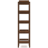 Signature Design by Ashley Lyncott Mid-Century Modern Freestanding 5-Tier 70" Etagere Bookcase, Light Brown Signature Design by Ashley