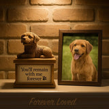 iHeartDogs Dog Memorial Keepsake Box – Pet Loss Sympathy Gift - This Urn for Ashes Feeds 5 Shelter Dogs in Honor of Your Beloved Pup iHeartDogs