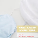 BCU Bean Bag Chair Cover Ultra Soft Fluffy Faux Fur Beanbag Cover Plush Living Room Chairs Cover for Adults and Kids, Grey BCU