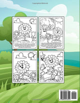Sunny the Sunflower Coloring Book WoodArtSupply