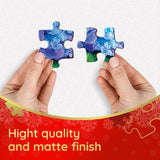 Trefl Classic Santa 500 Piece Jigsaw Puzzle 27"x19" Print, DIY Puzzle, Christmas Jigsaw, Creative Fun, Classic Puzzle for Adults and Children from 12 Years Old Trefl