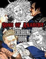 Sons Of Anarchy coloring book: American Action Crime Drama Television Series Coloring Book For Teens Adults Stress Relief Gift WoodArtSupply