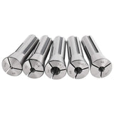 BTSHUB 23pc 1/16-3/4 inches Precision R8 Collets Set Mill Chuck Holder Hardened T.I.R. 0.0006" Lathe BTSHUB