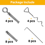 LAUSAINT HOME Patio Arc Gazebo Outdoor Canopy Tent 10'x10', Party Tent Shelter with Curtains & Expansion Bolts and Wind-Resistant Ropes for Patios, Garden, Backyard and Lawn, Khaki LAUSAINT HOME