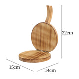 ＫＬＫＣＭＳ Wooden Tortilla Press Maker Mexican Tortillera Presser Ergonomic Multifunctional Dough Presser for Ravioli Tortillas Pancakes ＫＬＫＣＭＳ