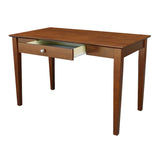 IC International Concepts Drawer-Basic Size Desk and Chair, Espresso IC International Concepts