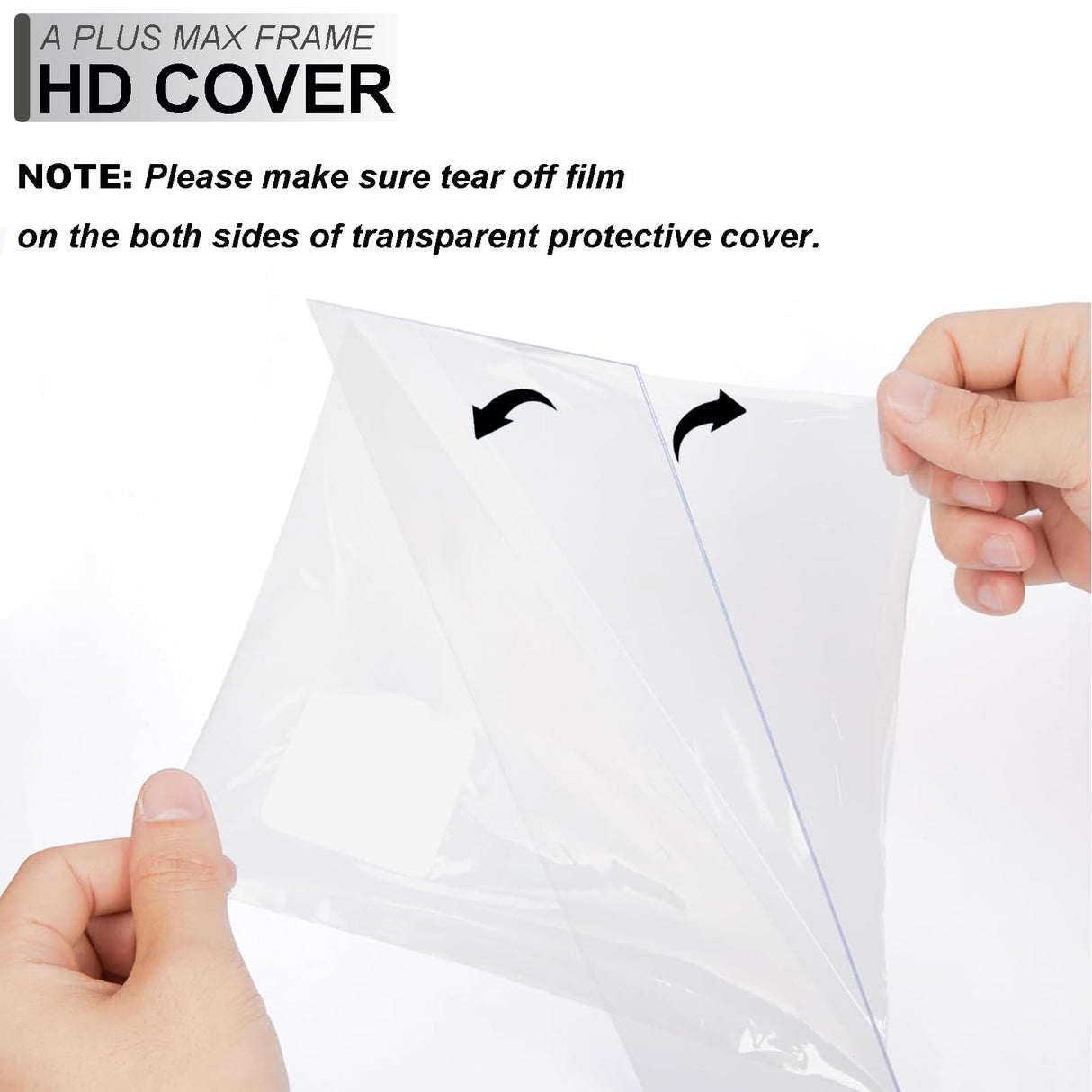 A PLUS MAX 20x27 Frame, Black Engineered Wood Picture Frame for 20 x 27 Inch Puzzle Poster Photo, Light Weight 20 by 27 Poster Frame with Wood-grain for Wall - 1 Pack/Black/20 x27 A PLUS MAX