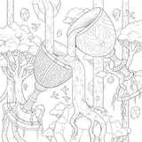 Mythographic Color and Discover: Enchanted Relics: An Artist’s Coloring Book of Lost Antiquities WoodArtSupply