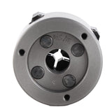4-Jaw Metal Lathe Chuck, 4 Jaw Lathe Chuck Turning Machine Independent & Reversible Jaw 3 inch 4-Jaw Chuck Yanmis