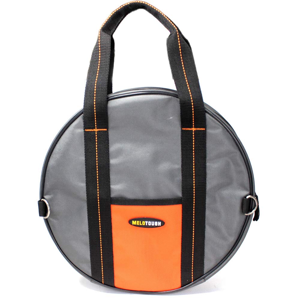 MELOTOUGH Jumper Cable Bag - Tools Cable Bag - Storage & Organizer for Cables, Cords, and Hoses Including EV Charging Cables for Electric Vehicles (1) MELOTOUGH