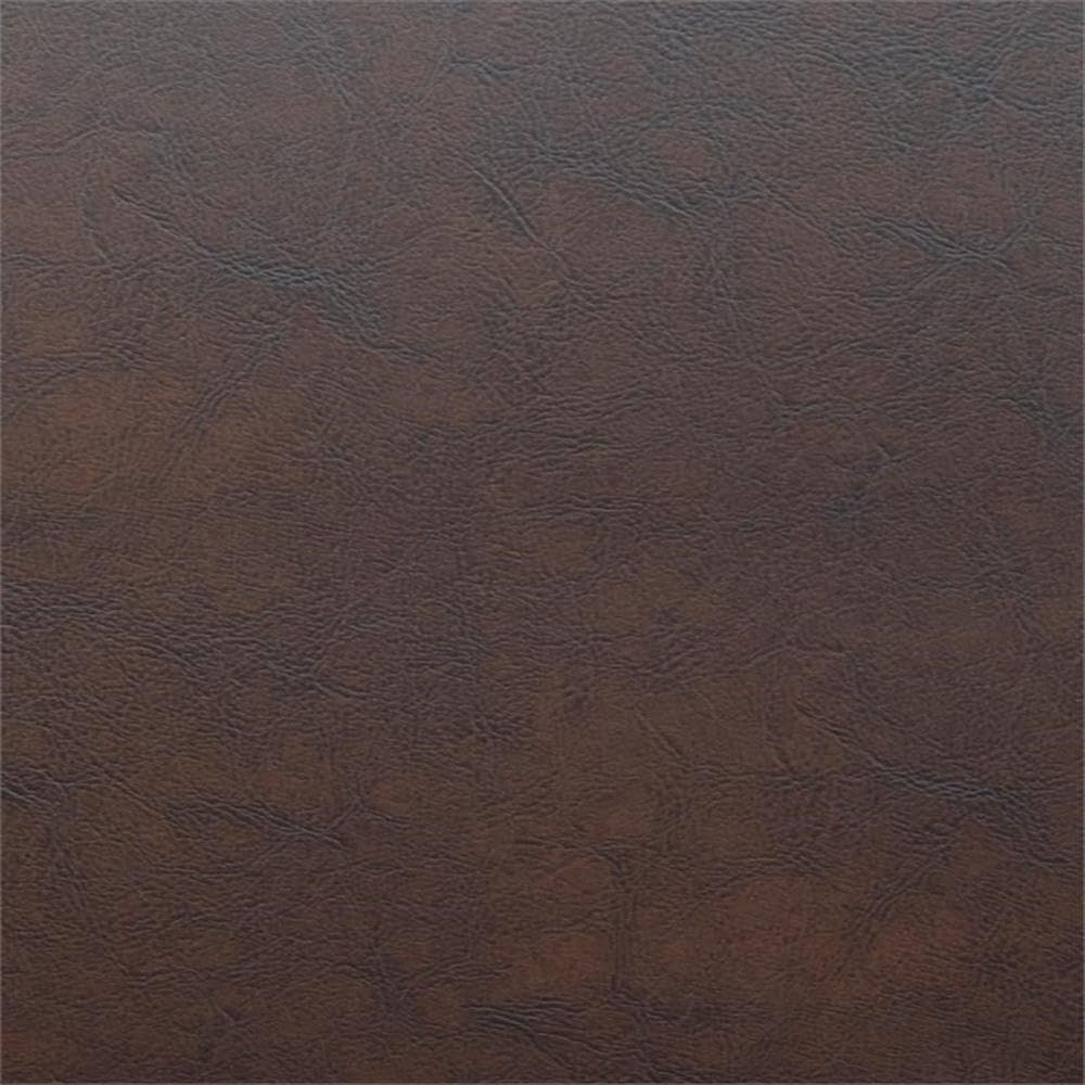 Pemberly Row Wood Dining Room Arm Chairs, Upholstered Faux Leather Seat and Back, Brown Cherry, Set of 2 Pemberly Row