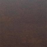 Pemberly Row Wood Dining Room Arm Chairs, Upholstered Faux Leather Seat and Back, Brown Cherry, Set of 2 Pemberly Row