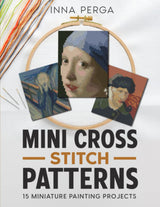 Mini Cross Stitch Patterns: 15 Miniature Painting Projects (Miniature Painting Cross Stitch Patterns) LISTGOD