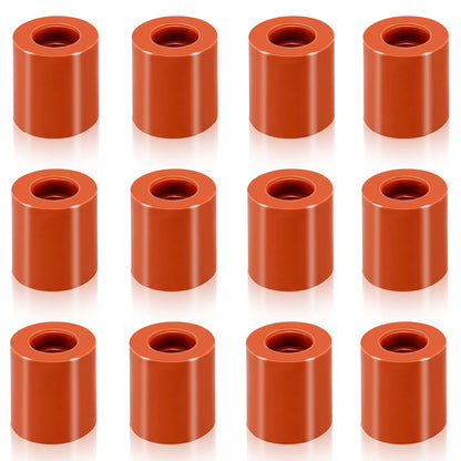 Agatige 12PCS 3D Printer Heat Bed Leveling Parts, 16mm 3D Printer Leveling Column Silicone Buffer 3D Printer Heat Bed Leveling Parts Leveling Spring Replacement Part for 3D printer Ender 3 /  - WoodArtSupply