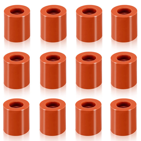 Agatige 12PCS 3D Printer Heat Bed Leveling Parts, 16mm 3D Printer Leveling Column Silicone Buffer 3D Printer Heat Bed Leveling Parts Leveling Spring Replacement Part for 3D printer Ender 3 /  - WoodArtSupply