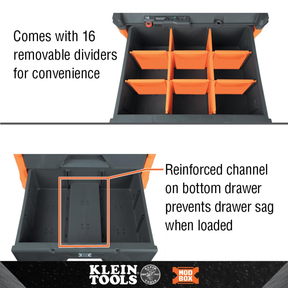 MODbox Two Drawer Toolbox Klein Tools