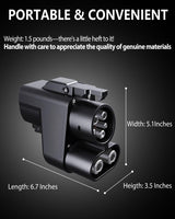 TopAutoGear Tesla Charger Adapter，NACS to CCS Adapter for EV Charging at Tesla Supercharger Stations - Fast DC Charging Tesla to CCS Adapter for Ford,Rivian,GM,Volvo,Polestar and Nissan EVs TopAutoGear