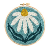 ZuoAnLF Punch Needle Kits for Adults Beginner, Punch Needle Tool with Punch Needle Fabric Hoops Yarns and Sewing Needles, Gifts & Home Wall Decor, 8inch ZuoAnLF