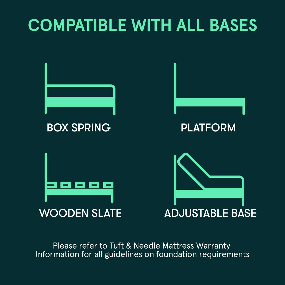 Tuft & Needle Original Hybrid Medium Cal King Mattress in a Box, Adaptive Foam, Pocketed Coils, Cooling Pressure Relief, 100 Night Trial, Fiberglass Free, CertiPUR-US, 10-Year Limited Warranty Tuft & Needle