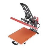 Heat Press 16"X20", 1800W Electromagnetic Semi-Automatic Heat Press Machine - Clamshell Slide Out Base T-Shirt Press Heavy Duty Heat Transfer Machine Fast Heating for T-Shirt, Mug, Hat Plate, Cap AOOCHU