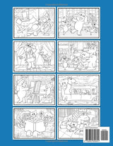 Elephant Coloring Book: Featuring Everything And Simple Piggie Adult Books For Men Women Anxiety Majosta