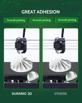 DURAMIC 3D PLA Glow Blue in The Dark Filament 1.75mm 1Kg, 3D Printing Luminous Filament 1.75mm Dimensional Accuracy +/- 0.02 mm, Fit Most FDM 3D Printers DURAMIC 3D