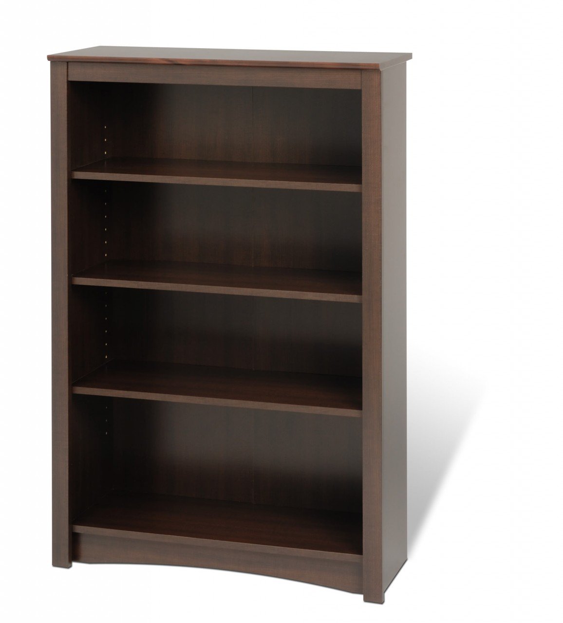 Prepac Home Espresso 4-shelf Bookcase - WoodArtSupply