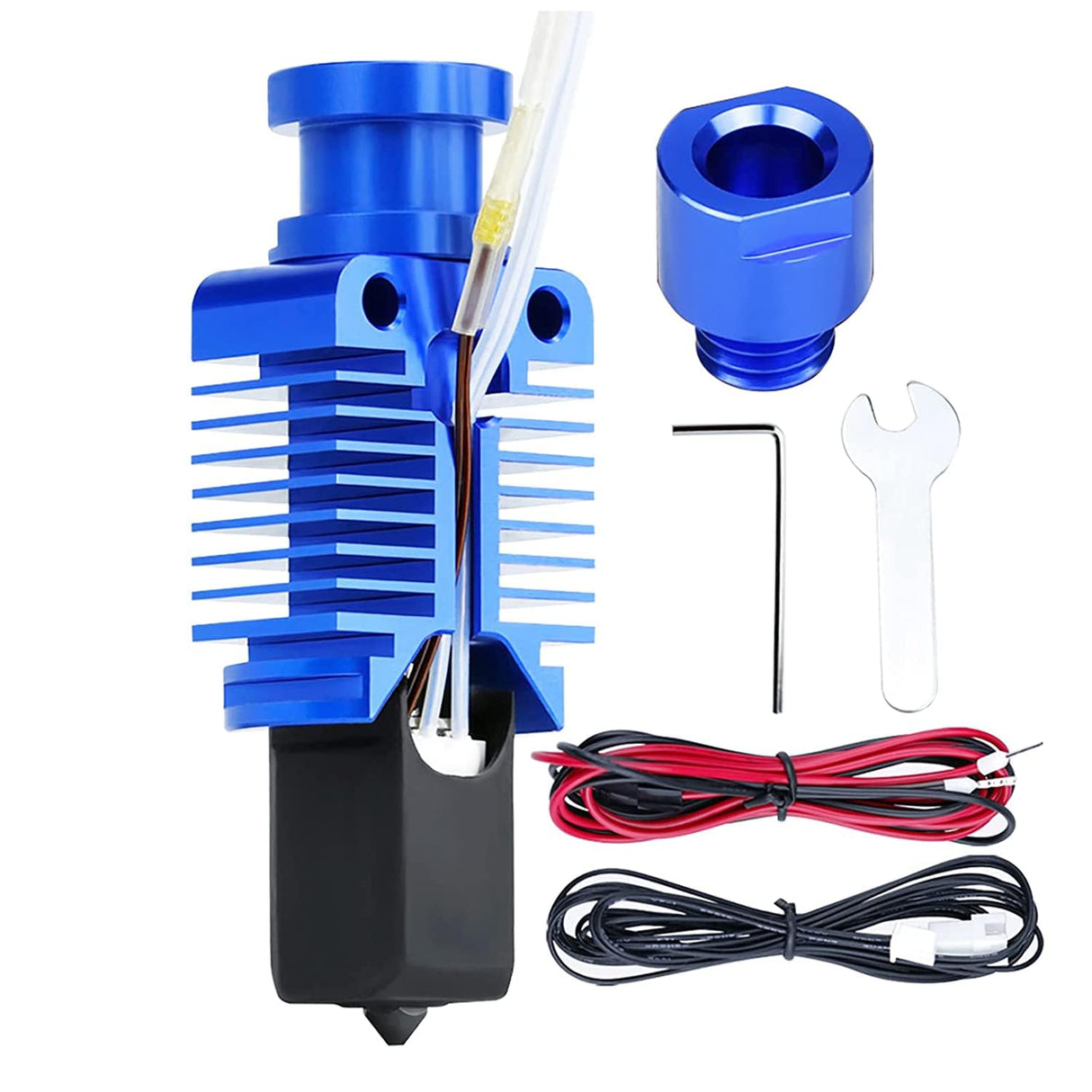 Upgrade Ceramic Heating Core CHC Hotend 24V Copper Heater Block Titanium Heatbreak Improved Nozzle Compatible with Voron 2.4 Ender 3 V2 Pro CR10 Ender 5 Pro/Plus Ender 6 3D Printer POLISI3D