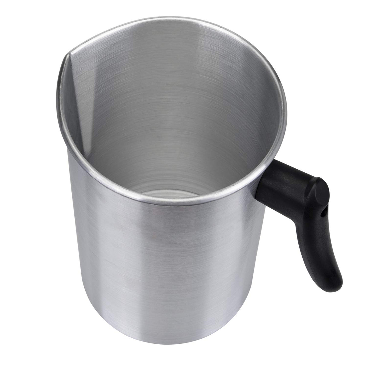 Yarlung 4 Pounds Candle Making Pouring Pot, Aluminum Construction Candle Making Pitcher Dripless Pouring Spout Wax Melting Pot with Heat-Resisting Handle yarlung