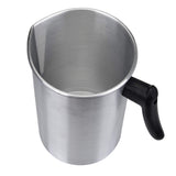 Yarlung 4 Pounds Candle Making Pouring Pot, Aluminum Construction Candle Making Pitcher Dripless Pouring Spout Wax Melting Pot with Heat-Resisting Handle yarlung