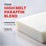 Blended Waxes, Inc. Paraffin Wax for Candle Making, Easy to Use Paraffin Wax for Candles in Pastilles Form for Everyday Use, 160F Melt Point 10 lb Pack BW Blended Waxes, Inc.