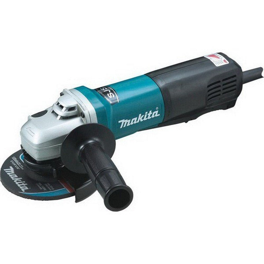 Makita 9565PCV SJS High Power Paddle Switch Angle Grinder, 5" - WoodArtSupply