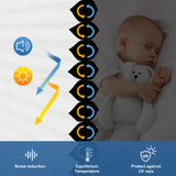 Blackout Shades Cordless Blinds Cellular Fabric Blinds Honeycomb Door Window Shades 34x64, White-White Grandekor