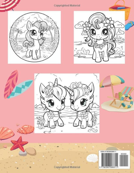 Unicorn Coloring Book: Coloring book for kids age 4-8 WoodArtSupply